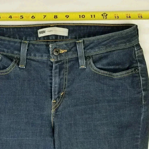 Levi's 29X29 Legging Women's Blue Denim Jeans - Picture 3 of 12